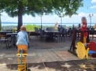 Plac zabaw z widokiem na Balaton