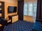 Junior Suite składa się z odrębnej sypialni i pokoju dziennego