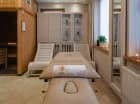 Goście mogą tu skorzystać z sauny suchej, parowej i jacuzzi