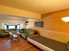 Pokój 4-os. i apartament 6-os. mają część wypoczynkową