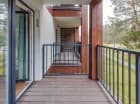 Każdy apartament ma własny balkon lub taras