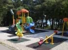 Dla dzieci przygotowano duży plac zabaw
