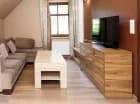 W apartamencie 2 osoby mogą spać na rozkładanej sofie