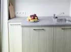 Każdy pokój wyposażony jest w mini aneks kuchenny z lodówką