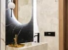 Elegancka łazienka w apartamencie Złote Turnie