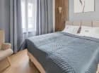 Apartament 2+2 z sauną posiada odrębną sypialnię