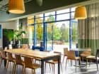 Części wspólne hotelu są przyjemnie urządzone