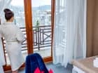 Część pokoi ma widok na Karkonosze