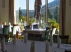 Hotelowa restauracja ma widok na Murań - piękny szczyt Tatr Bielskich