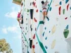 Wielką atrakcją strefy Funcenter jest ścianka wspinaczkowa