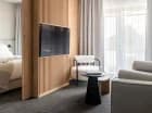 Apartament suite z odrębną częścią sypialną i dzienną