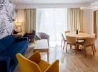 Apartamenty są klimatyzowane, z balkonem