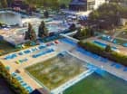 Hotel bezpośrednio sąsiaduje z kąpieliskiem termalnym Park Vrbov