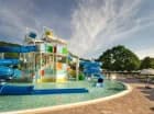 Zewnętrzny aquapark jest czynny w miesiącach letnich