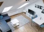 Apartamenty są przestronne i kompleksowo wyposażone