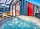 Domki Exclusive VIP JACUZZI posiadają prywatne jacuzzi na tarasach