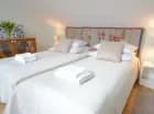 Wydzielona z salonu część sypialna w apartamencie Rodzinny Penthouse