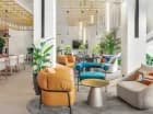 Eleganckie wnętrza hotelu Hilton Garden Inn w węgierskim Debreczynie