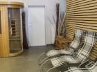 A także sauna infrared i wypoczywalnia
