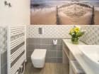 Każdy apartament posiada nowoczesną łazienkę