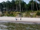 Tutejsza plaża nie jest zatłoczona