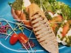 W menu znajdują się smaczne i ładnie podane potrawy