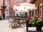 Hotel posiada dwa ogródki, w tym na dziedzińcu poza szumem miasta