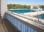 Balkon apartamentu 2+2 z widokiem na morze