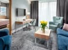 Komfortowe pokoje to połączenie współczesnego designu i góralskiego stylu