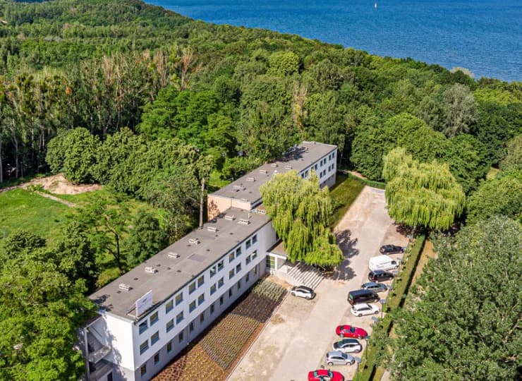 Aqua House Sopot znajduje się w zacisznej części Sopotu