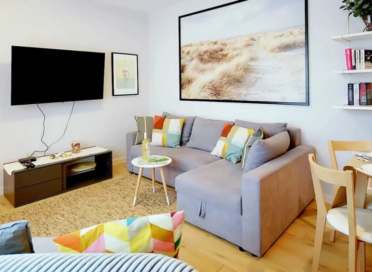 Apartamenty mieszczą się w dwóch budynkach