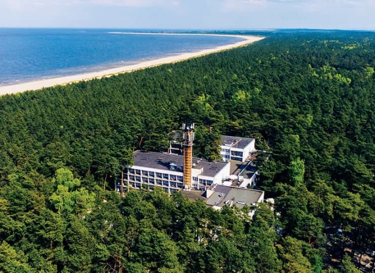 Hotel Orle jest położony na Wyspie Sobieszewskiej, to spokojna dzielnica Gdańska