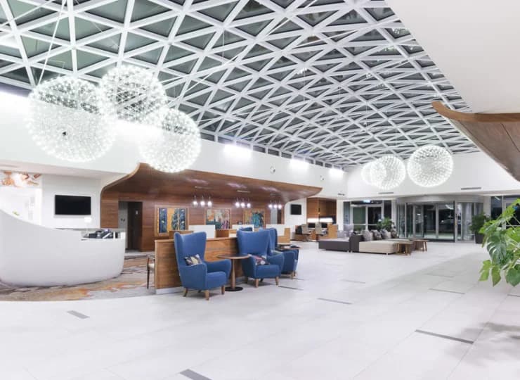 Hotel jest nowoczesny i przyjazny