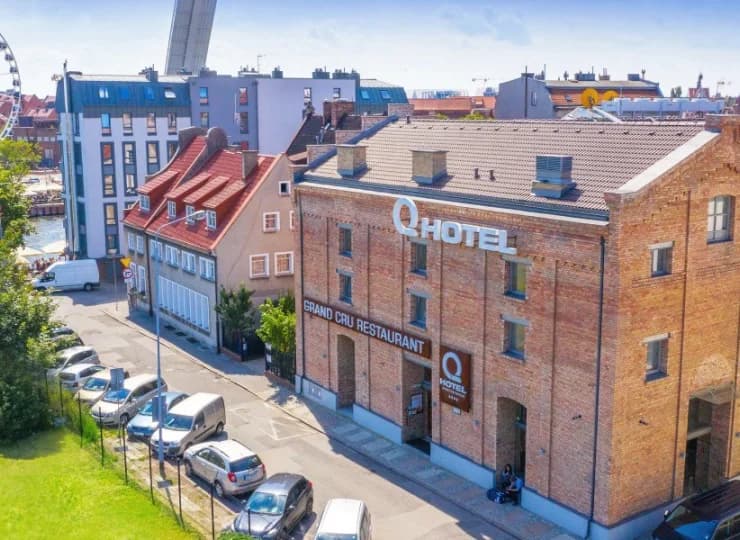 Q Hotel Grand Cru Gdańsk jest położony tuż przy gdańskiej starówce