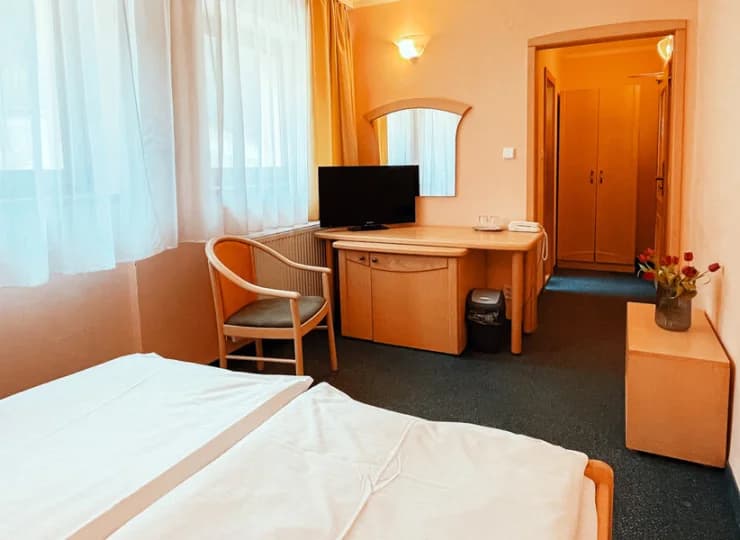 Pokoje typu standard nie mają balkonu