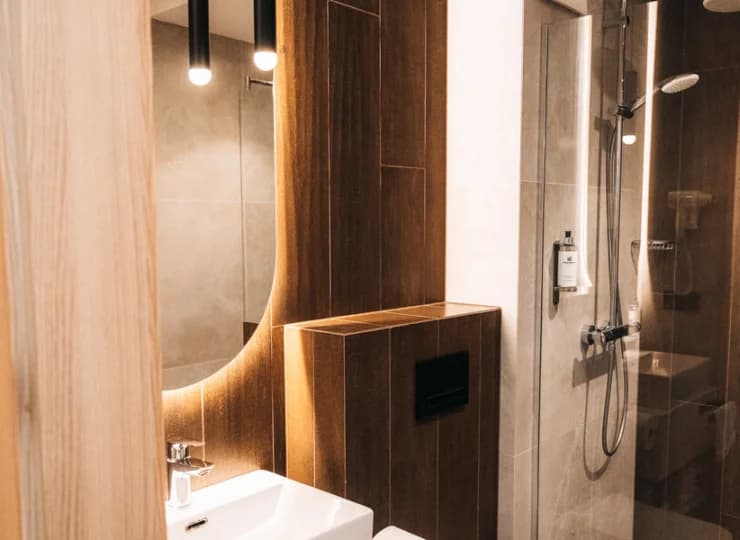 Łazienka w apartamencie Executive Suite
