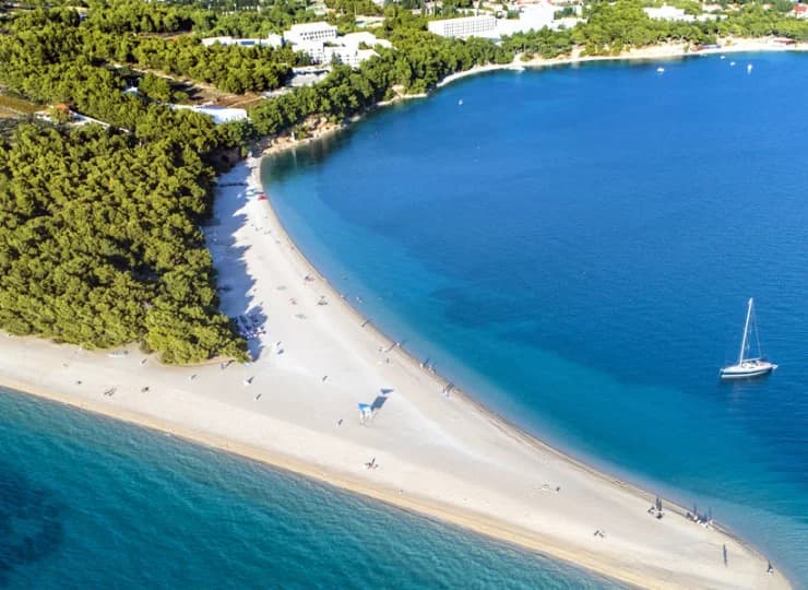 Zlatni Rat jest uważana za najpiękniejszą plażę Adriatyku