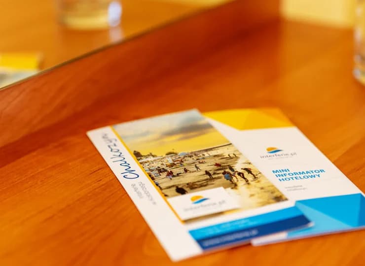 Obiekt przygotował informatory dla swoich gości