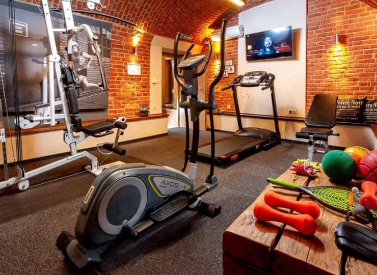 Aktywni Goście mogą korzystać z salki fitness