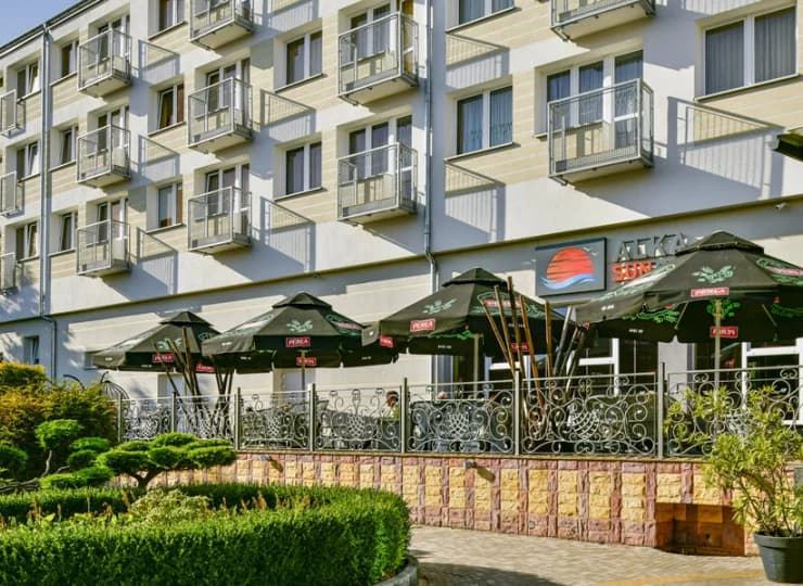 Alka Sun Resort jest położony w centrum Ustronia
