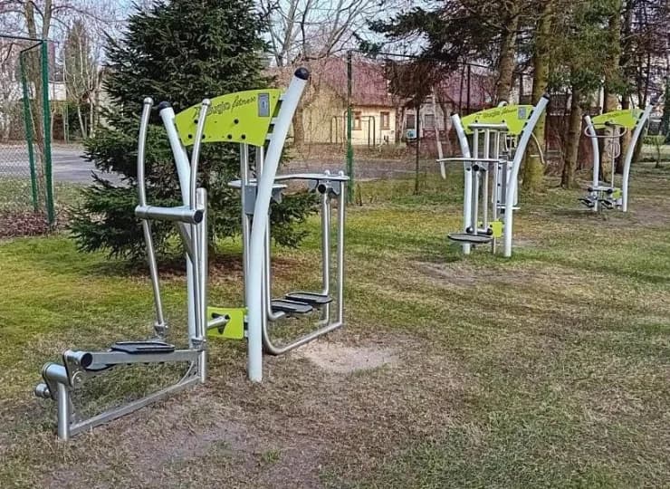 Oprócz wewnętrznej siłowni przygotowano też drugą - na świeżym powietrzu