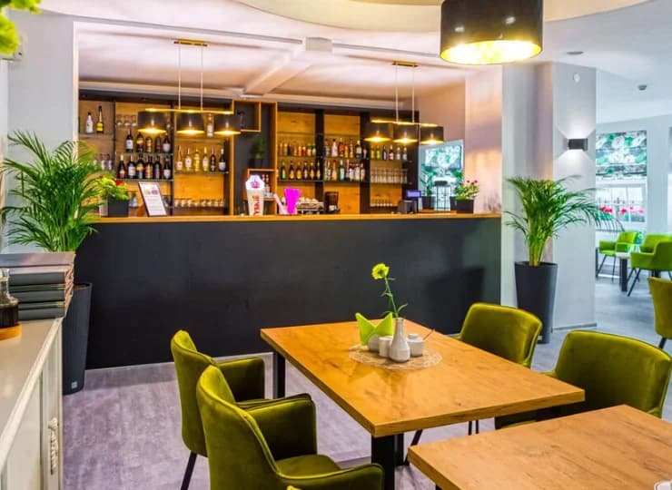 Jest tutaj także nowoczesny drink bar