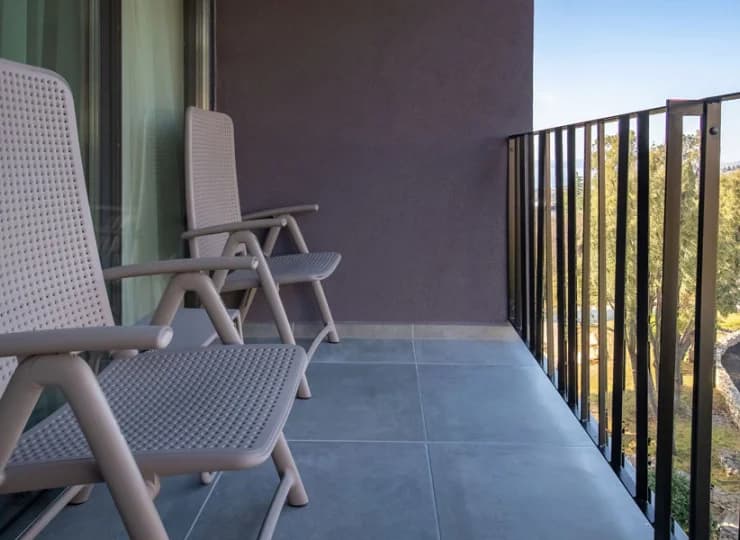 Każdy pokój posiada balkon