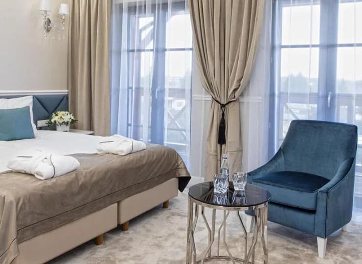 Apartamenty to przestronne wnętrza o powierzchni ponad 30 m2