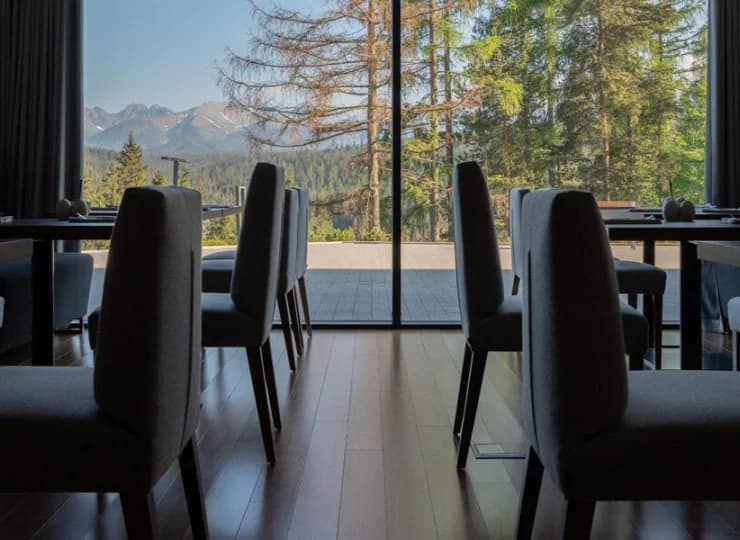 W Hotelu Harnaś funkcjonuje świetna Restauracja Widok