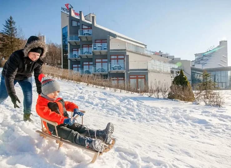 Ten rodzinny hotel świetnie sprawdzi się na ferie zimowe