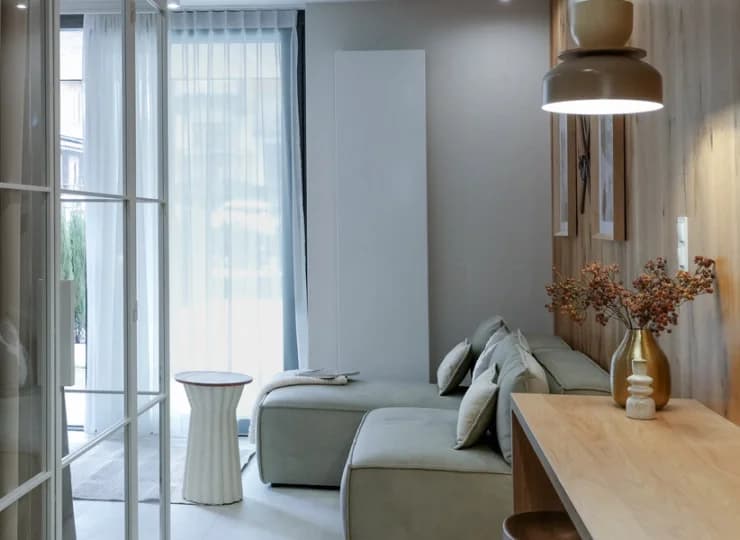 Wnętrza apartamentów urządzono zgodnie z najnowszymi trendami
