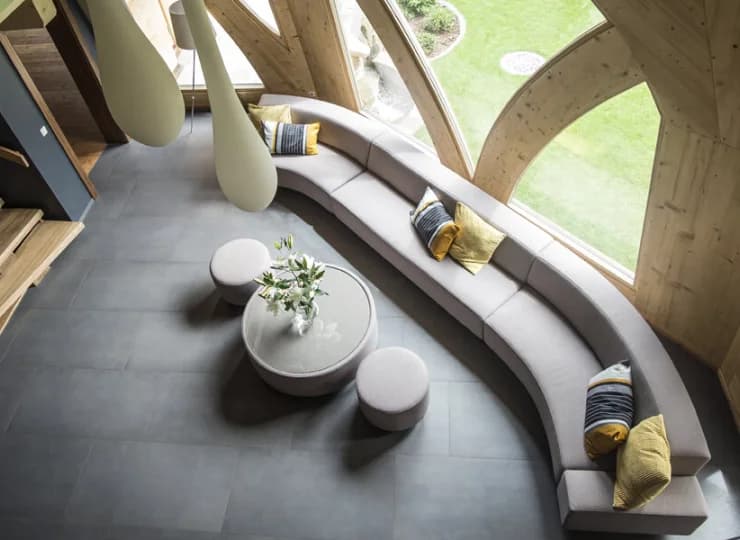 Villa Belweder posiada bardzo stylowe lobby