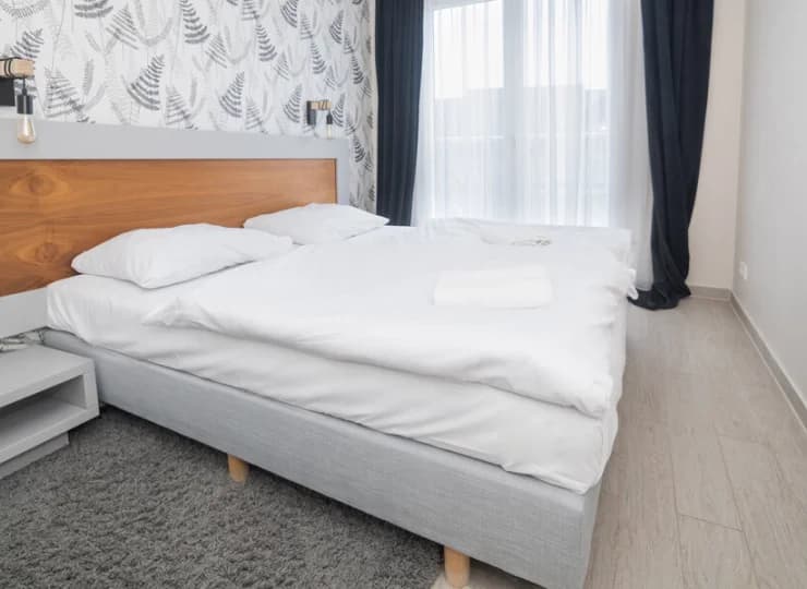 Sypialnie są komfortowe i przytulne