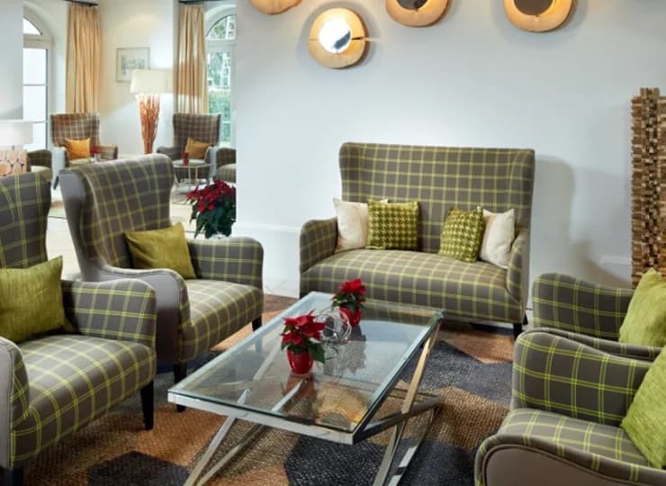 Wnętrza hotelu są bardzo przyjemne